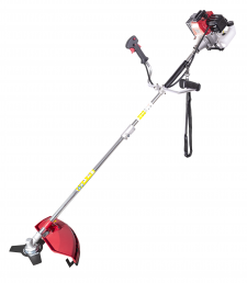 Foldable Gasoline Brush Cutter With A Blade & Trimmer Head GBC20