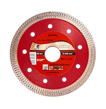 Super Thin Diamond Cutting Turbo Disc RD