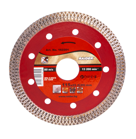 Super Thin Diamond Cutting Turbo Disc RD