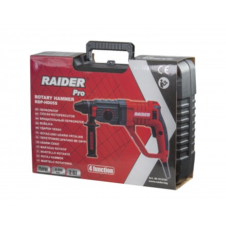 RAIDER ΔΡΑΠΑΝΟ ΠΕΡΙΣΤΡΟΦΙΚΟ ΠΙΣΤΟΛΕΤΟ 750W RD-HD05