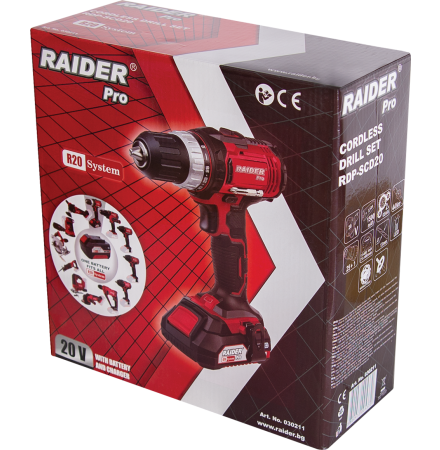 Cordless Drill Set RDP-SCD20