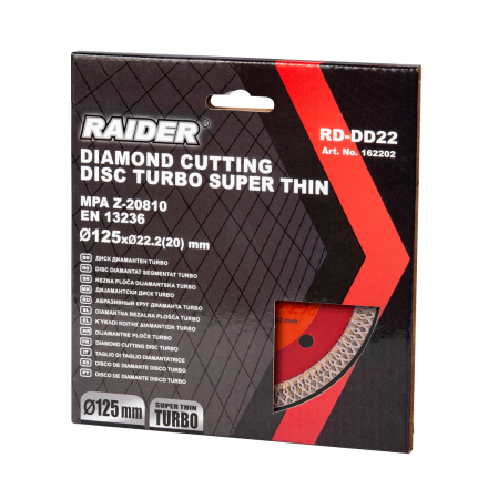 Super Thin Diamond Cutting Turbo Disc RD